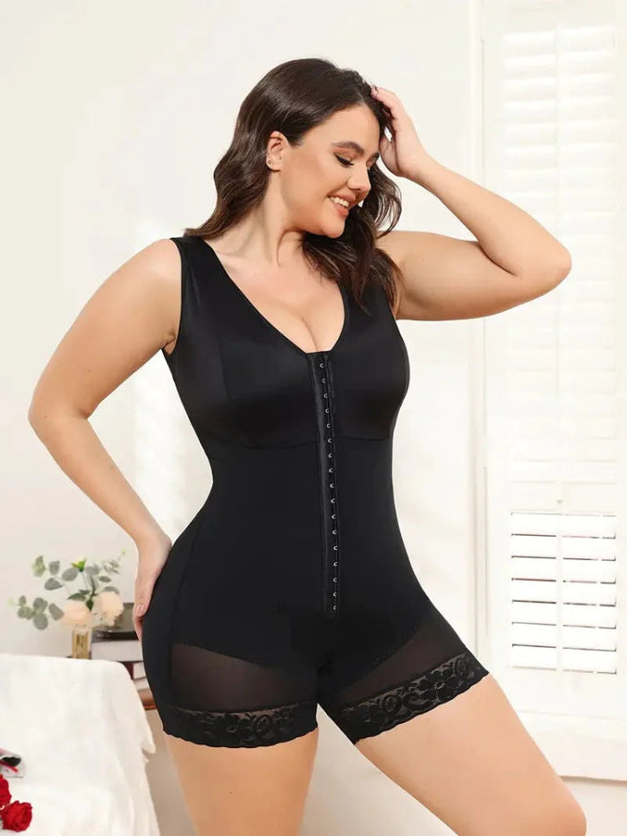 Fajas High Compression Post-surgica Short Girdle Shapewear - By Qivii