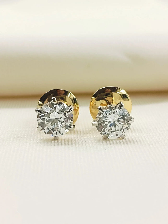 Falak 92.5 Silver Swarovski Stone Tops