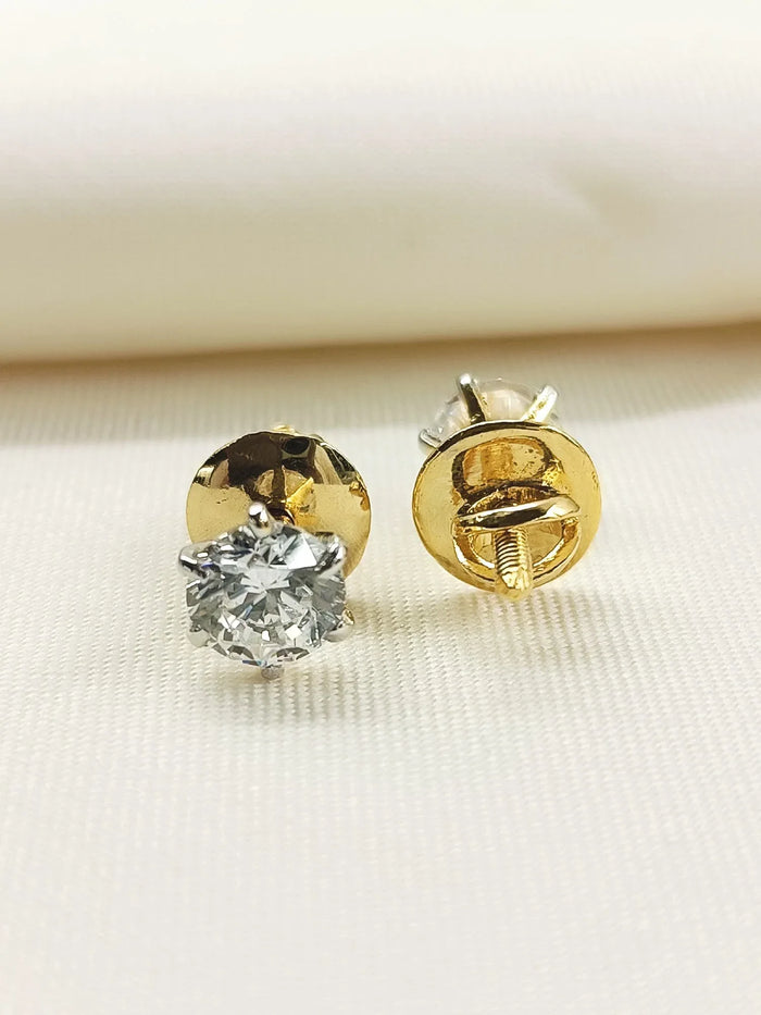 Falak 92.5 Silver Swarovski Stone Tops