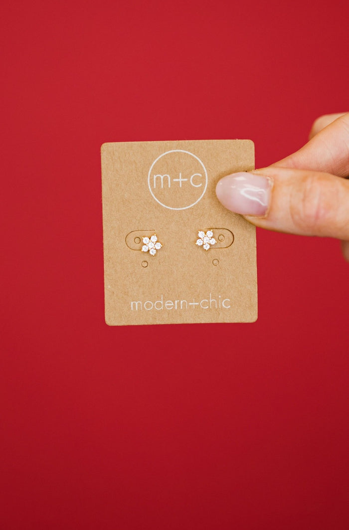 Fiona Flower Stud Earrings