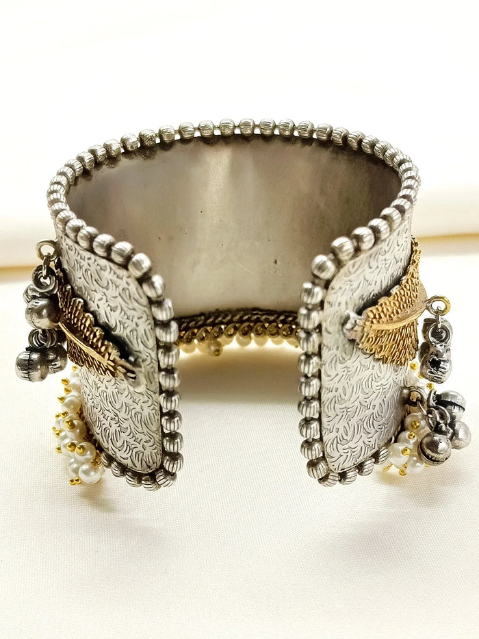 Firdousi Black Oxidized Bracelet