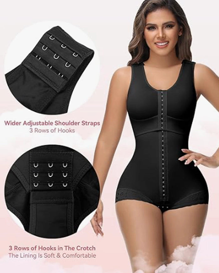Full Bust Butt Lifting Post Surgery Body Shaper - By Qivii