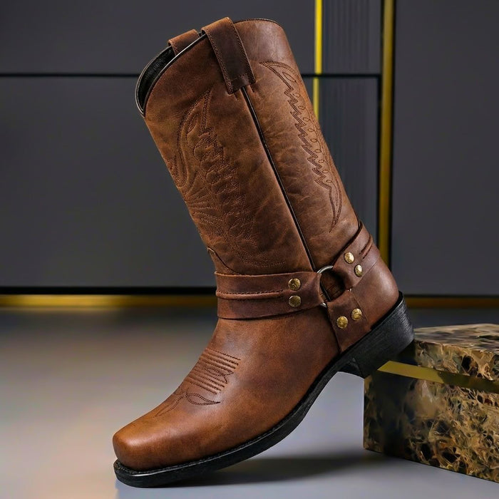 Gabriel Genuine Leather Boots  - By Qivii