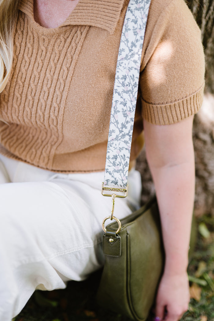 Garden Florals Adjustable Bag Strap Pack