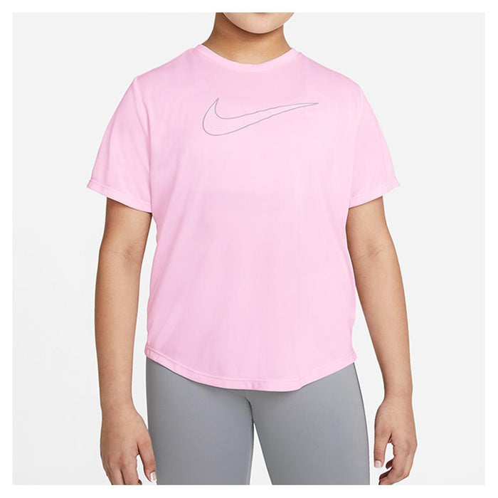 Girls' Dri-FIT One Short-Sleeve Top (Extended Size)