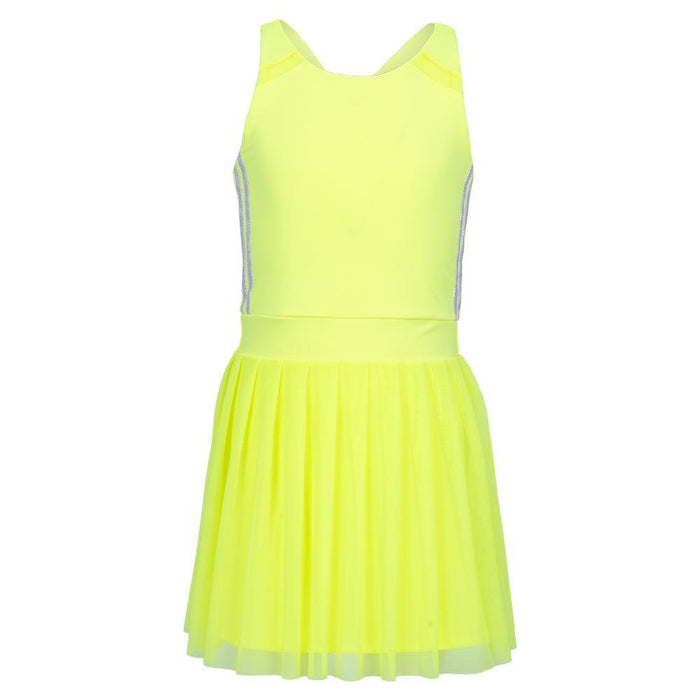 Girls' Game Time Dress Neon Yellow