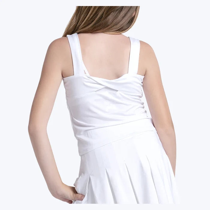 Girls' Glow Set Tank White