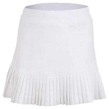 Girls' Mini Pleat Skort White