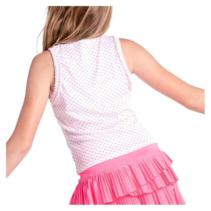Girls' Poppy Dot Tank