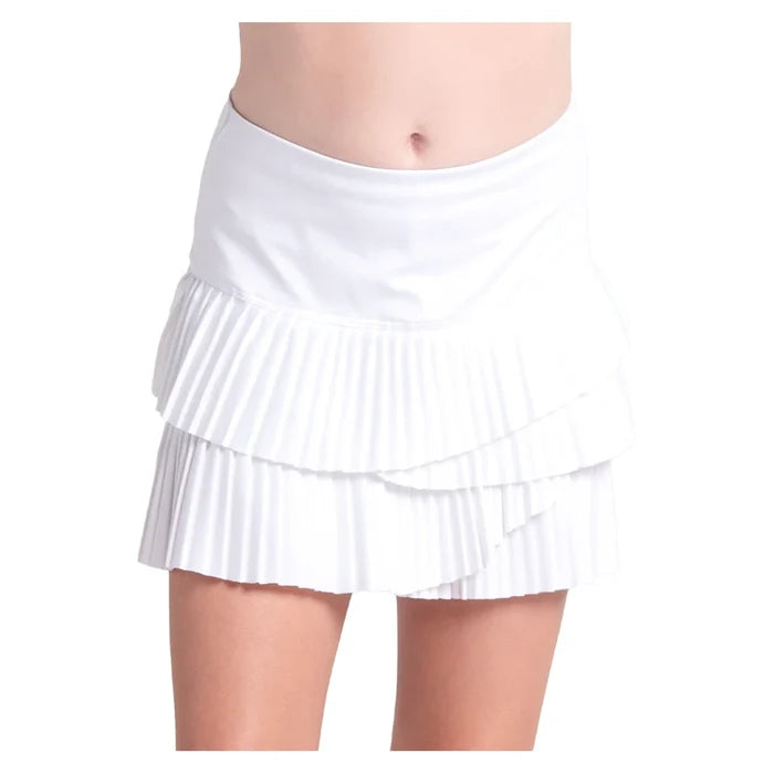 Girls' Ripple Tier Pleated Skort