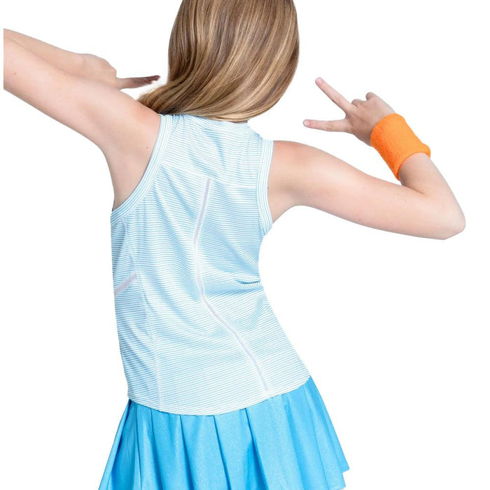 Girls' Victory Streak Tank Ocean
