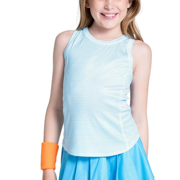Girls' Victory Streak Tank Ocean