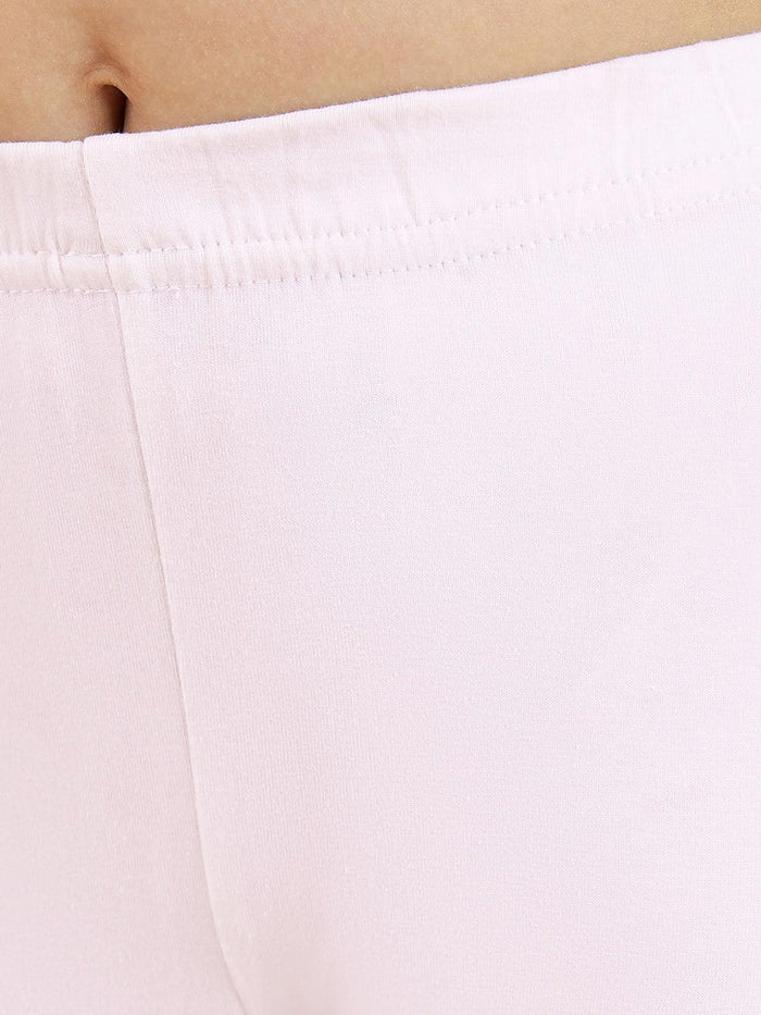 Girl's' White Kurta, Leggings And Dupatta
