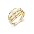 Gold or silver Womens 3 row ring-ring-lirysjewelry