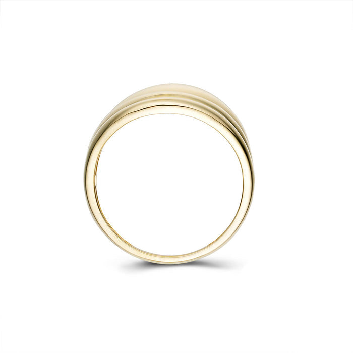 Gold or silver Womens 3 row ring-ring-lirysjewelry