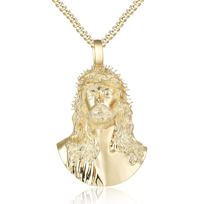 Golden Christ Pendant