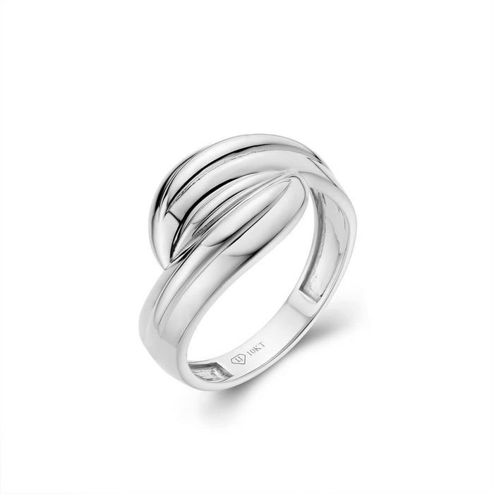 hand crafted Gold or silver Womens simple ring-ring-lirysjewelry