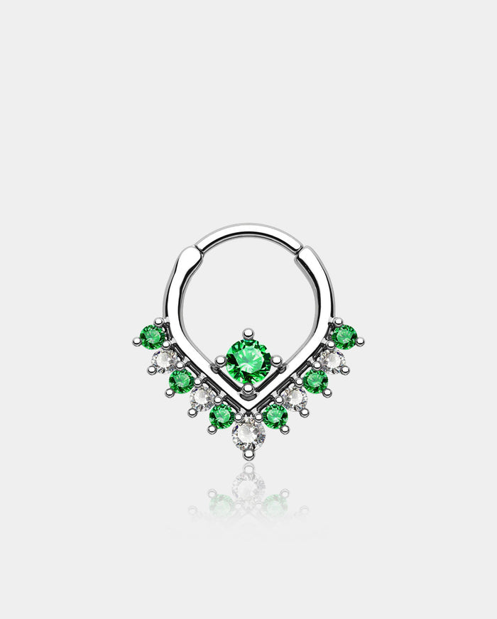 green septum ring