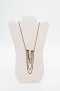 Guinevere Crystal Tassel Necklace - Final Sale