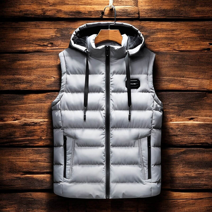 Harrison Hooded Vest  - By Qivii