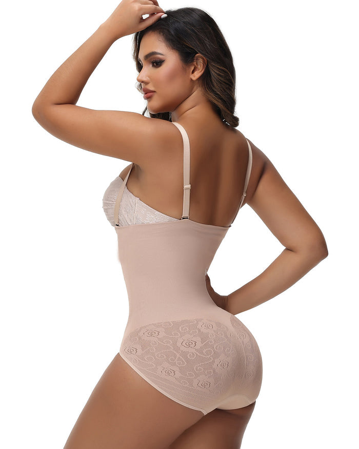 High Compression Butt Lift Zipper Shapewear Shorts Tummy Control Fajas Shorts - By Qivii