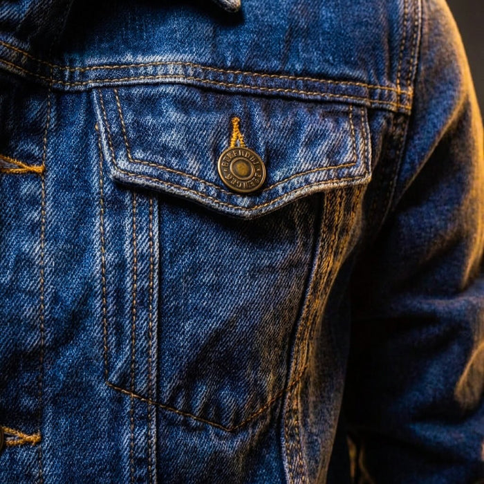 Holden Legacy Organic Denim Jacket  - By Qivii