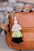 Hunter Tassel Keychain