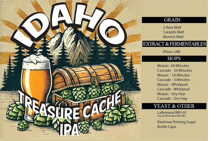 Idaho Treasure Cache IPA - West Coast IPA