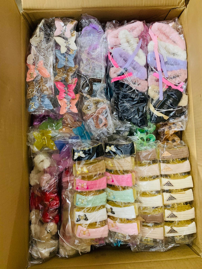 Imported plastic fur mix catchers