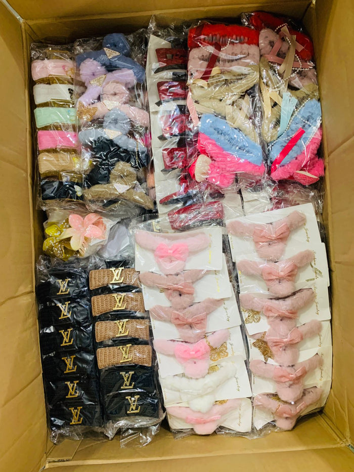 Imported plastic fur mix catchers