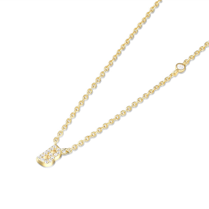Initial Charm Necklace