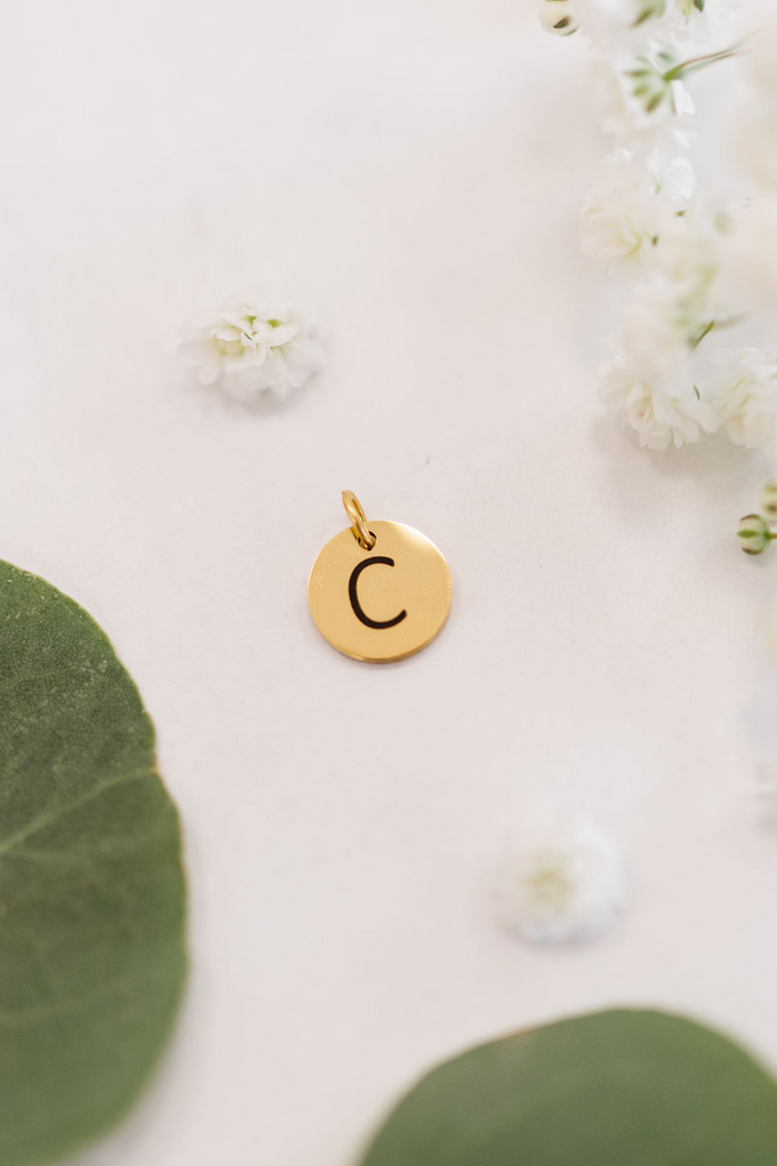 Initial Necklace Charms