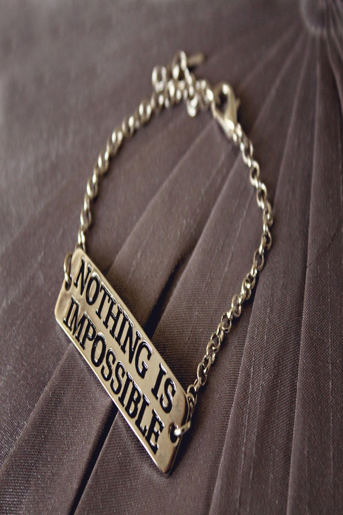 Inspirational Stamped Bracelets - Final Sale