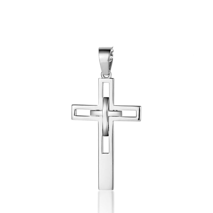 Interlocked Cross Pendant