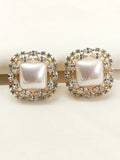 Jayati White Pearl American Diamond Tops