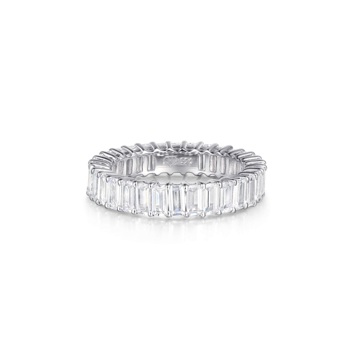 Juliette Emerald Diamond Wedding Band