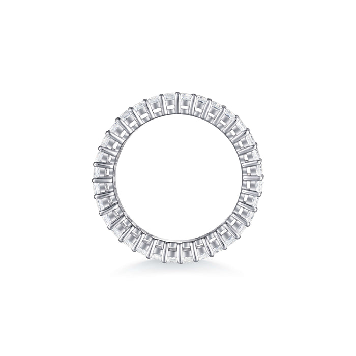 Juliette Emerald Diamond Wedding Band