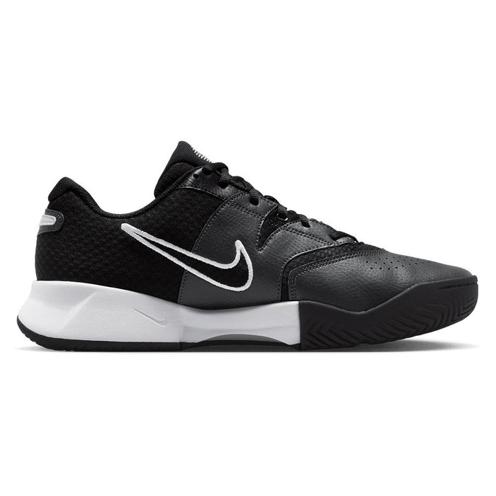 Juniors' Court Lite 4 Court Shoes Black and White