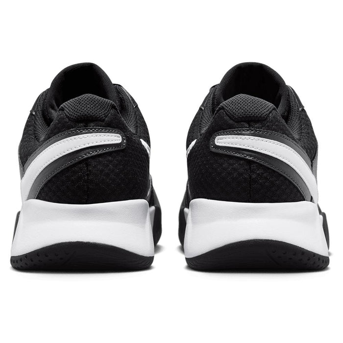 Juniors' Court Lite 4 Court Shoes Black and White