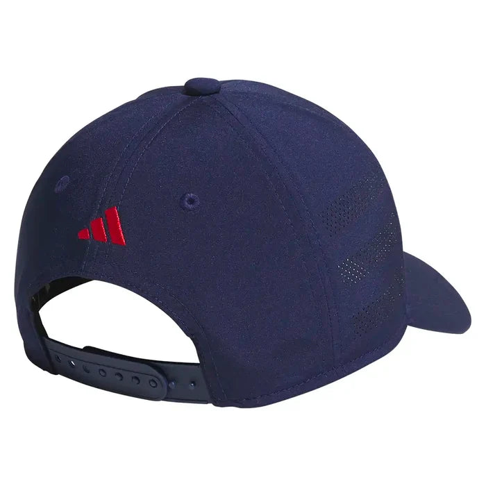 Juniors' Gameday 2 Snapback Dark Blue and Pure Ruby  Red
