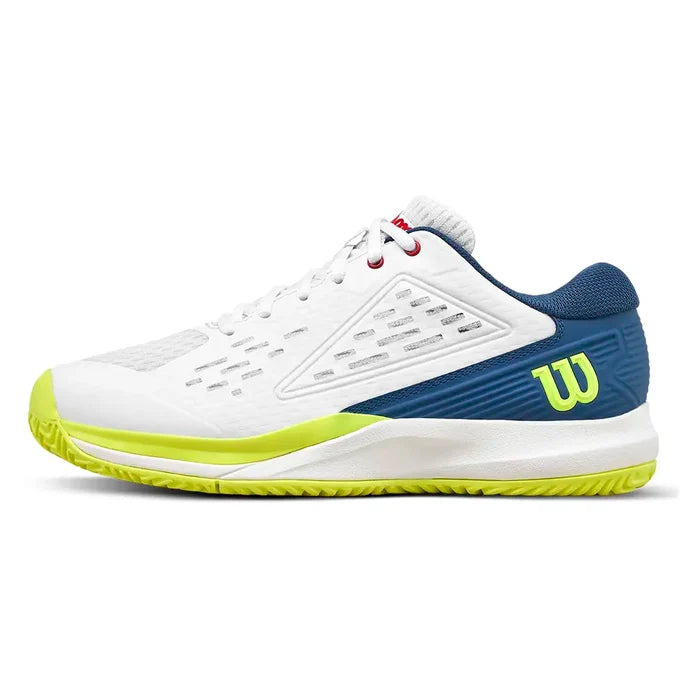Juniors' RUSH PRO ACE Shoes Snow White and Ensign Blue