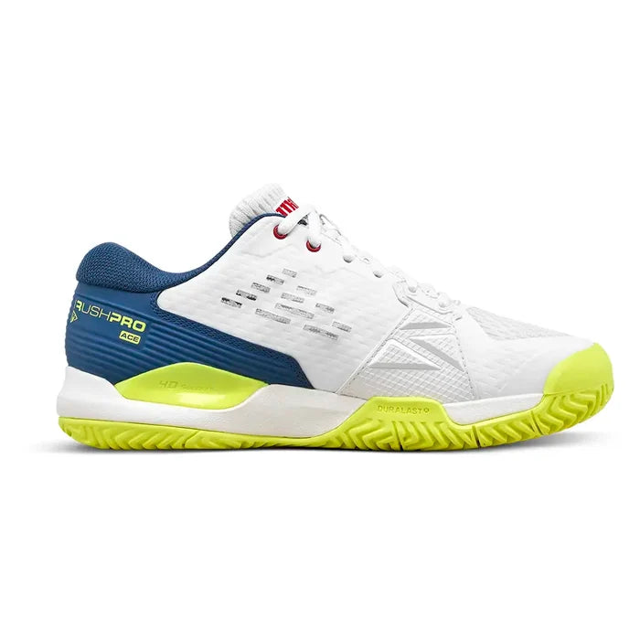 Juniors' RUSH PRO ACE Shoes Snow White and Ensign Blue