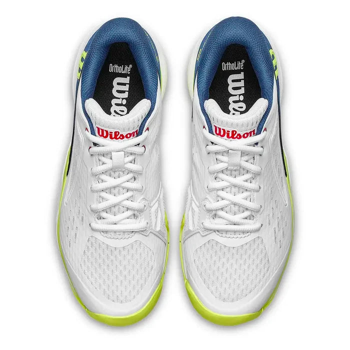 Juniors' RUSH PRO ACE Shoes Snow White and Ensign Blue