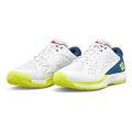 Juniors' RUSH PRO ACE Shoes Snow White and Ensign Blue