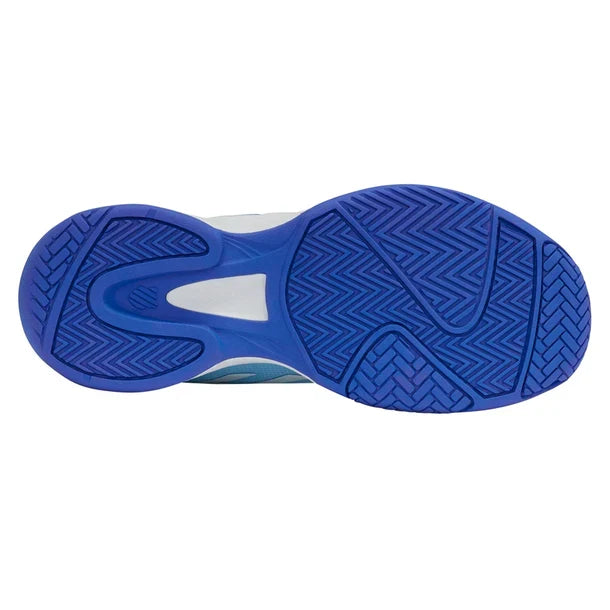 Juniors' Ultrashot Team 2 Court Shoes White and Dazzling Blue