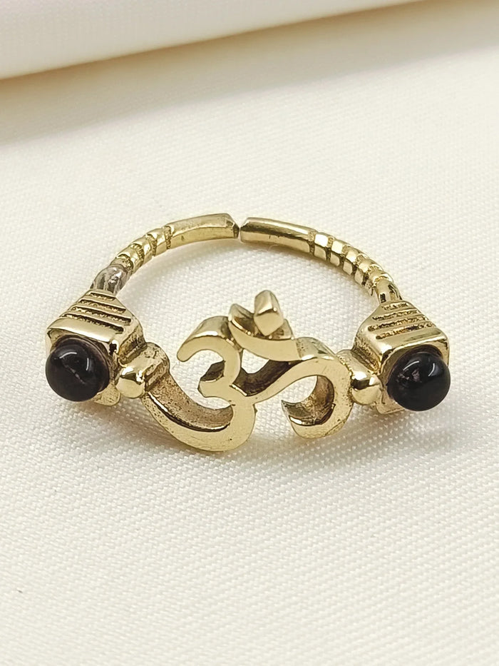 Kasavi Brown Western Finger Ring