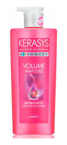 Kit Shampoo Y Tratamiento Kerasys Advance Volumen Colágeno