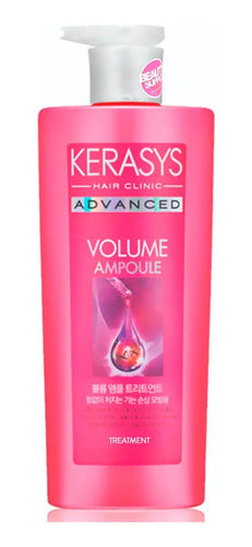 Kit Shampoo Y Tratamiento Kerasys Advance Volumen Colágeno