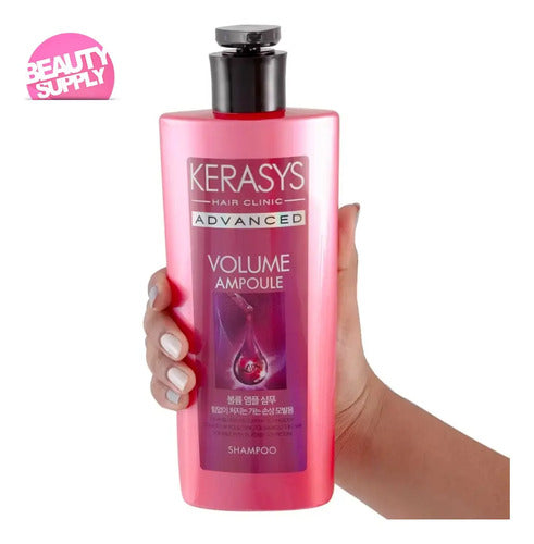 Kit Shampoo Y Tratamiento Kerasys Advance Volumen Colágeno