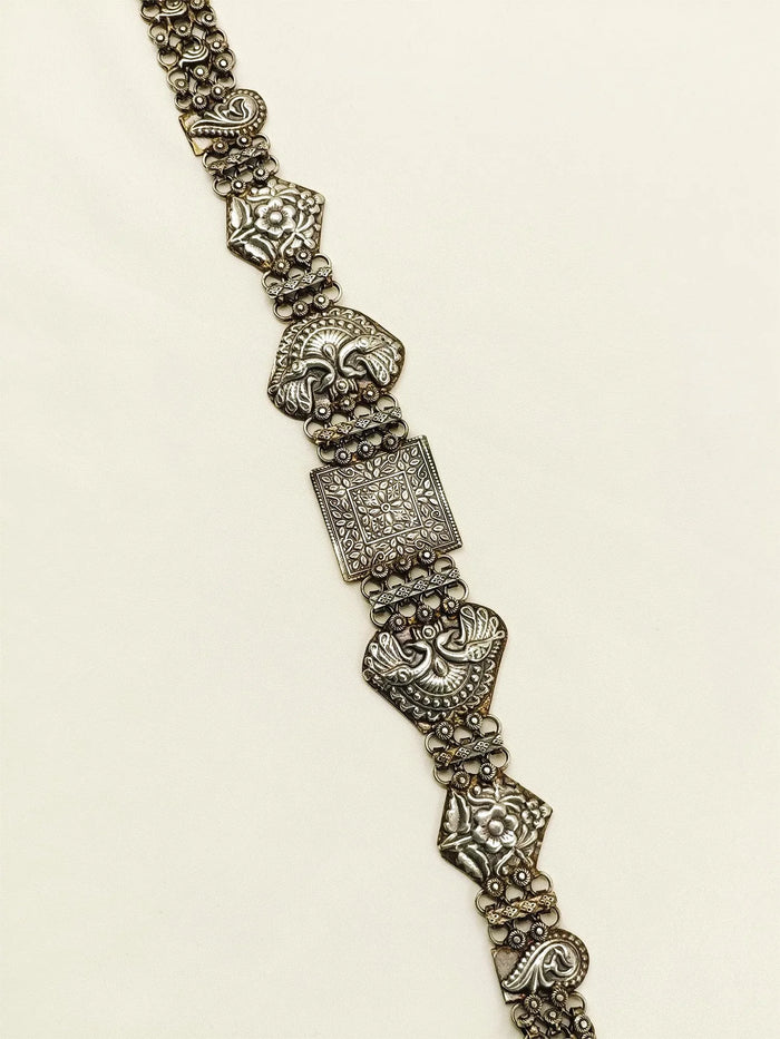 Komalika Plain Oxidized Waist Belt
